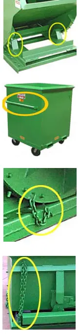 self dumping hopper parts