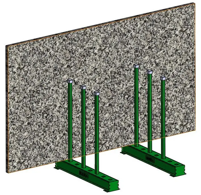 how to store stone slabs