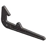 Ductile iron trip lever handle