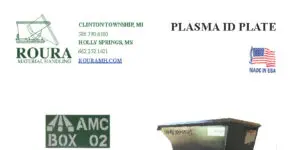 Plasma ID Plate