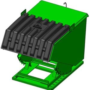 Self Dumping Hopper H-PLDB-410-ISO
