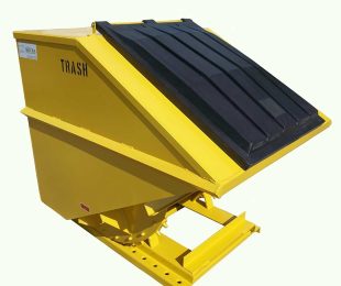 Yellow Self-Dumping Hopper